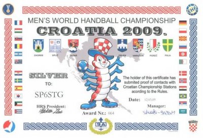 DYPLOM CROATIA 2009