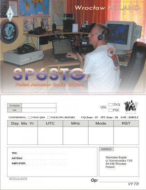 QSL SP6STG