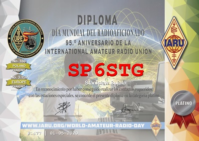 DYPLOM IARU 95